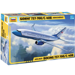 BOEING 737-700 KIT 1:144 Zvezda Kit Aerei Modellino