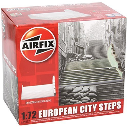EUROPEAN CITY STEPS KIT 1:72 Airfix Kit Diorami Modellino