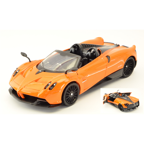 PAGANI HUAYRA ROADSTER 2018 ORANGE 1:24 MotorMax Auto Stradali Modellino