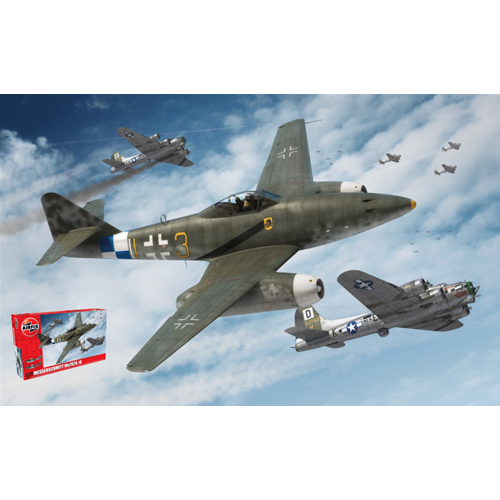 MESSERSCHMITT ME262A-1A KIT 1:72 Airfix Kit Aerei Modellino