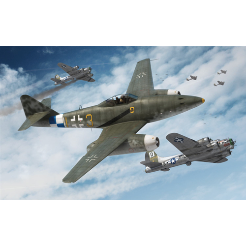 MESSERSCHMITT ME262A-1A KIT 1:72 Airfix Kit Aerei Modellino