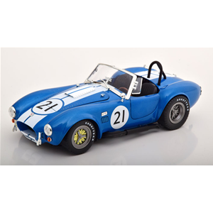 SHELBY AC COBRA 427 RACING N.21 1965 BLUE WITH WHITE STRIPES 1:18 CMR Classic Model Replicars Auto Competizione Modellino