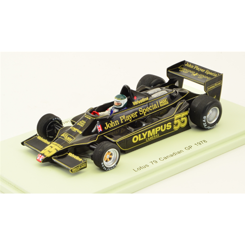 LOTUS 79 JEAN-PIERRE JARIER 1978 N.55 DNF CANADIAN GP 1:43 Spark Model Formula 1 Modellino