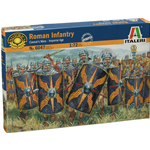 CESAR'S WARS ROMAN INFANTRY KIT 1:72 Italeri Kit Figure Militari Die Cast Modellino