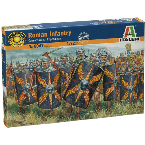 CESAR'S WARS ROMAN INFANTRY KIT 1:72 Italeri Kit Figure Militari Modellino