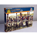 FRENCH INFANTRY NAPOLEONIC WARS KIT 1:72 Italeri Kit Figure Militari Modellino
