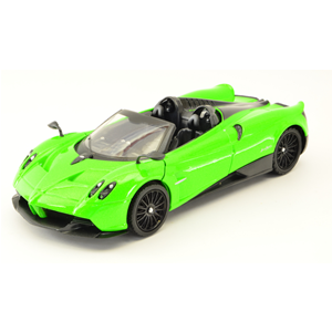 PAGANI HUAYRA ROADSTER 2018 GREEN 1:24 MotorMax Auto Stradali Modellino