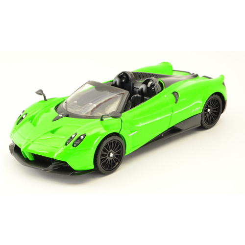 PAGANI HUAYRA ROADSTER 2018 GREEN 1:24 MotorMax Auto Stradali Modellino