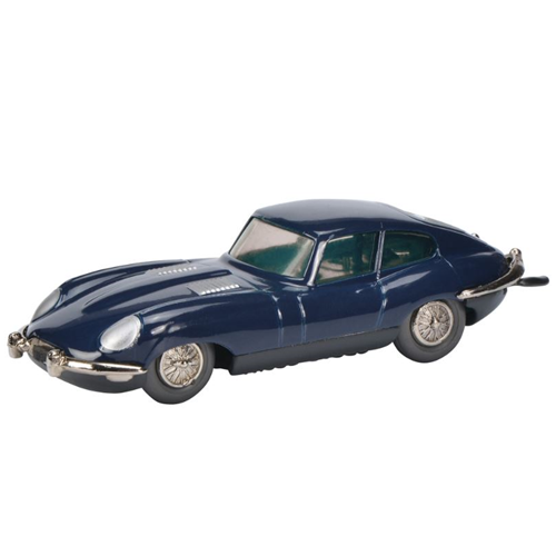 JAGUAR E-TYPE 1961 METAL cm 12 A CARICA Schuco Auto Stradali Modellino