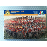 BRITISH INFANTRY 1815 NAPOLEONIC WARS KIT 1:72 Italeri Kit Figure Militari Die Cast Modellino