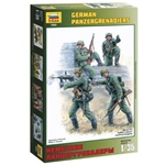 GERMAN PANZERGRENADIERS KIT 1:35 Zvezda Kit Figure Militari Die Cast Modellino
