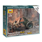 GERMAN ANTI TANK GUN PAK 36 KIT 1:72 Zvezda Kit Figure Militari Modellino