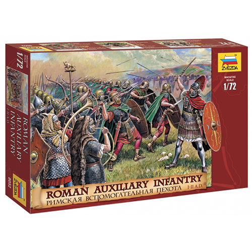 ROMAN AUXILIARY INFANTRY KIT 1:72 Zvezda Kit Figure Militari Modellino