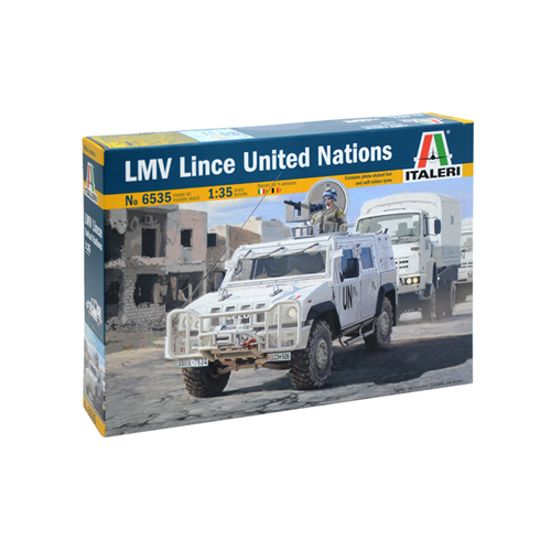 LMV LINCE UNITED NATIONS KIT 1:35 Italeri Kit Mezzi Militari Modellino