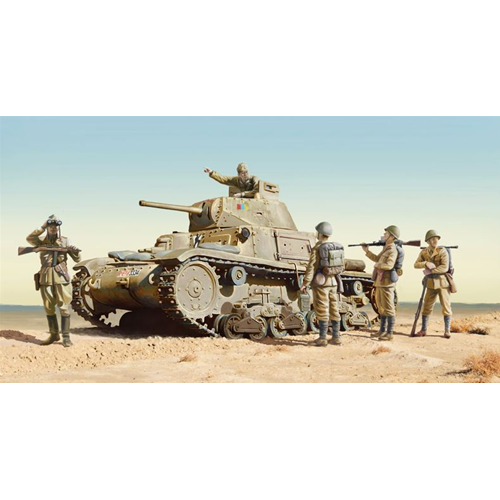 M14/41 WITH ITALIAN CREW KIT 1:35 Italeri Kit Mezzi Militari Modellino