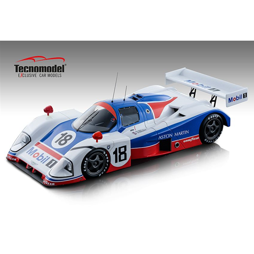 ASTON MARTIN AMR1 N.18 4th BRANDS HATCH 1989 REDMAN-LESLIE 1:18 Tecnomodel Auto Competizione Modellino