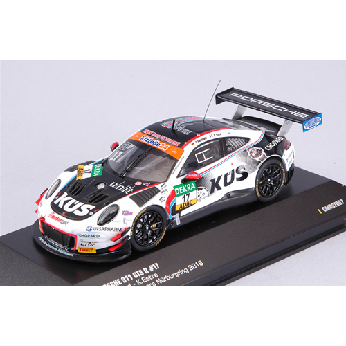 PORSCHE 911 GT3 R N.17 ADAC GT NURBURGRING 2018 T.BERNHARD-K.ESTRE 1:43 CMR Classic Model Replicars Auto Competizione Modellino