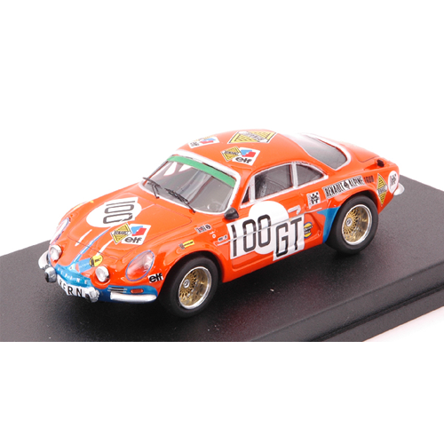 ALPINE A110 N.100 1000 KM NURBURGRING 1971 KERN-SOMMER 1:43 Trofeu Auto Rally Modellino