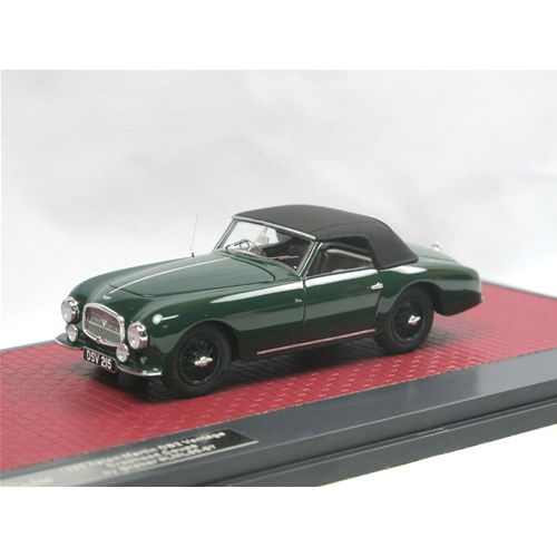 ASTON MARTIN DB2 VANTAGE DHC CLOSED 1952 GREEN 1:43 Matrix Scale Models Auto Stradali Modellino