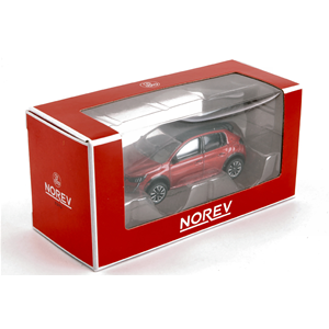 PEUGEOT 208 2019 RED 1:64 Norev Auto Stradali Modellino