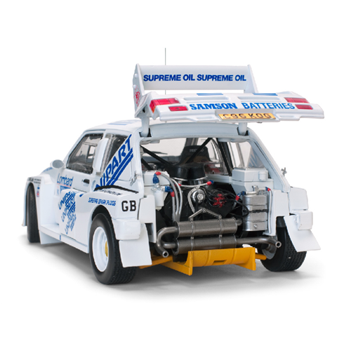 MG METRO 6R4 N.20 LOMBARD RAC RALLY 1986 H.TOIVONEN-N.WILSON 1:18 SunStar Auto Rally Modellino