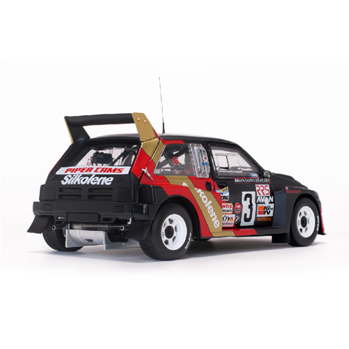 MG METRO 6R4 N.3 RALLYCROSS 1986 WILL GOLLOP 1:18 SunStar Auto Rally Modellino