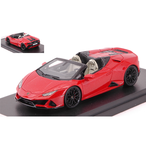LAMBORGHINI HURACAN EVO 2018 SPYDER BIA RED 1:43 Looksmart Auto Stradali Modellino