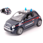 FIAT NUOVA 500 2007 CARABINIERI 1:24 New Ray Forze dell'Ordine Modellino