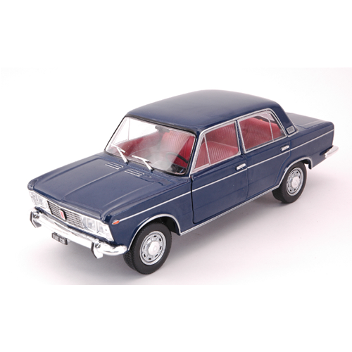 FIAT 125 SPECIAL 1968-1972 DARK BLUE 1:24 Whitebox Auto Stradali Modellino