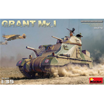 GRANT Mk.I KIT 1:35 Miniart Kit Mezzi Militari Die Cast Modellino