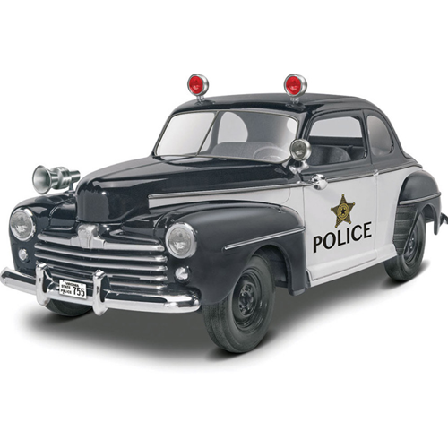 FORD 48 POLICE COUPE 2 IN 1 KIT 1:25 Revell Kit Auto Modellino