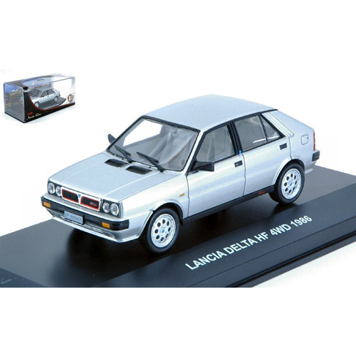 LANCIA DELTA HF 4WD 1986 SILVER 1:43 Edison Giocattoli Auto Stradali Modellino