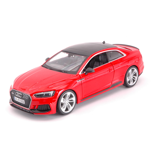 AUDI RS 5 COUPE 2019 RED 1:24 Burago Auto Stradali Modellino