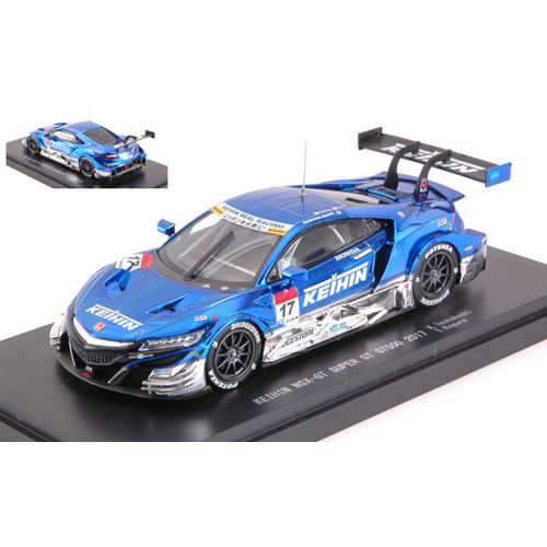 HONDA NSX-GT N.17 SUPER GT 500 2017 K.TSUKAKOSHI-T.KOGURE 1:43 Ebbro Auto Competizione Modellino