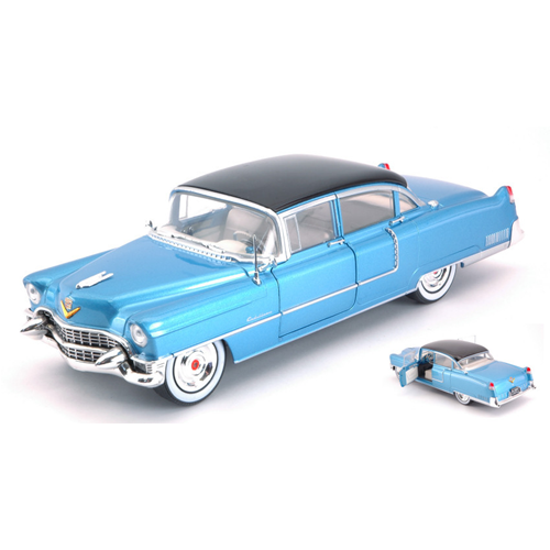 CADILLAC FLEETWOOD SERIES 60 1955 ELVIS PRESLEY 1935-1977 LIGHTBLUE 1:24 Greenlight Movie Modellino