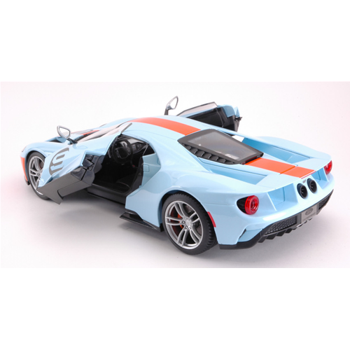 FORD GT N.9 2017 GULF EXCLUSIVE SERIES 1:18 Maisto Auto Stradali Modellino