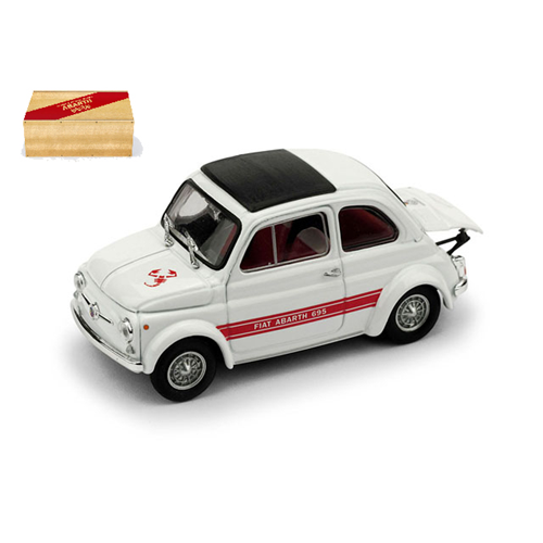 FIAT ABARTH 695SS 1968 ASSETTO CORSA CONFEZIONE 70° ANNIVERSARIO ABARTH 1:43 Brumm Auto Competizione Modellino