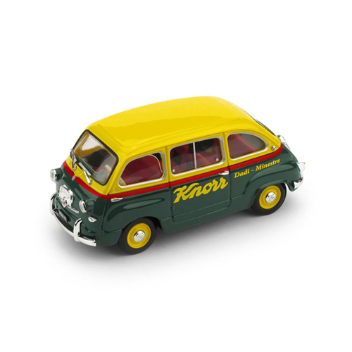 FIAT 600 MULTIPLA VEICOLO COMMERCIALE BRODO KNORR 1956 1:43 Brumm Veicoli Commerciali Modellino