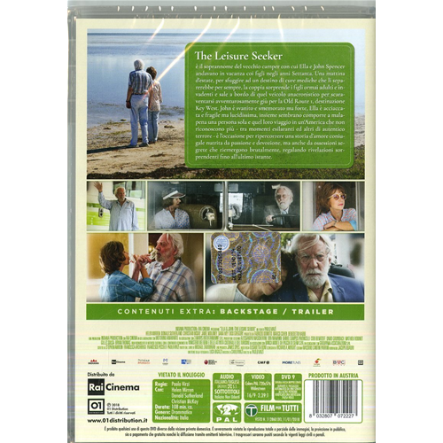Ella & John - The Leisure Seeker  [Dvd Nuovo]