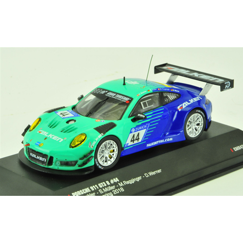 PORSCHE 911 GT3 R N.44 24 H NURBURGRING 2018 BACHLER-MULLER-WERNER 1:43 CMR Classic Model Replicars Auto Competizione Modellino