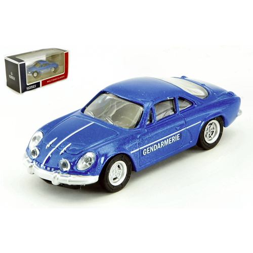 ALPINE A110 1971 GENDARMERIE 1:64 Norev Forze dell'Ordine Modellino