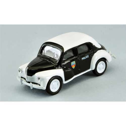 RENAULT 4 CV 1955 POLICE 1:64 Norev Forze dell'Ordine Modellino