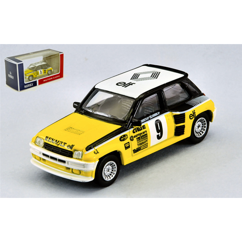 RENAULT 5 TURBO N.9 RALLY MONTE CARLO 1981 1:64 Norev Auto Rally Modellino