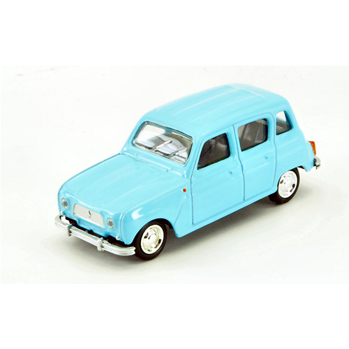 RENAULT 4L 1962 ACQUAMARINE 1:64 Norev Auto Stradali Modellino