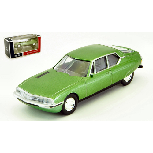 CITROEN SM 1970 METALLIC GREEN 1:64 Norev Auto Stradali Modellino