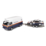 PACK RALLYE PORSCHE N.4 1000 PISTES 1985 1:18 Ottomobile Auto Rally Modellino