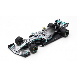 MERCEDES F1 W10 V.BOTTAS 2019 N.77 WINNER AUSTRALIAN GP 1:18 Spark Model Formula 1 Modellino