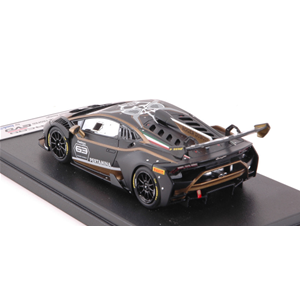 LAMBORGHINI HURACAN SUPER TROFEO EVO 2019 BLACK/GOLD 1:43 Looksmart Auto Competizione Modellino