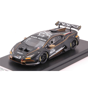 LAMBORGHINI HURACAN SUPER TROFEO EVO 2019 BLACK/GOLD 1:43 Looksmart Auto Competizione Modellino