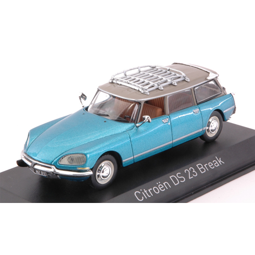 CITROEN DS 23 BREAK 1974 DELTA BLUE METALLIC 1:43 Norev Auto Stradali Modellino